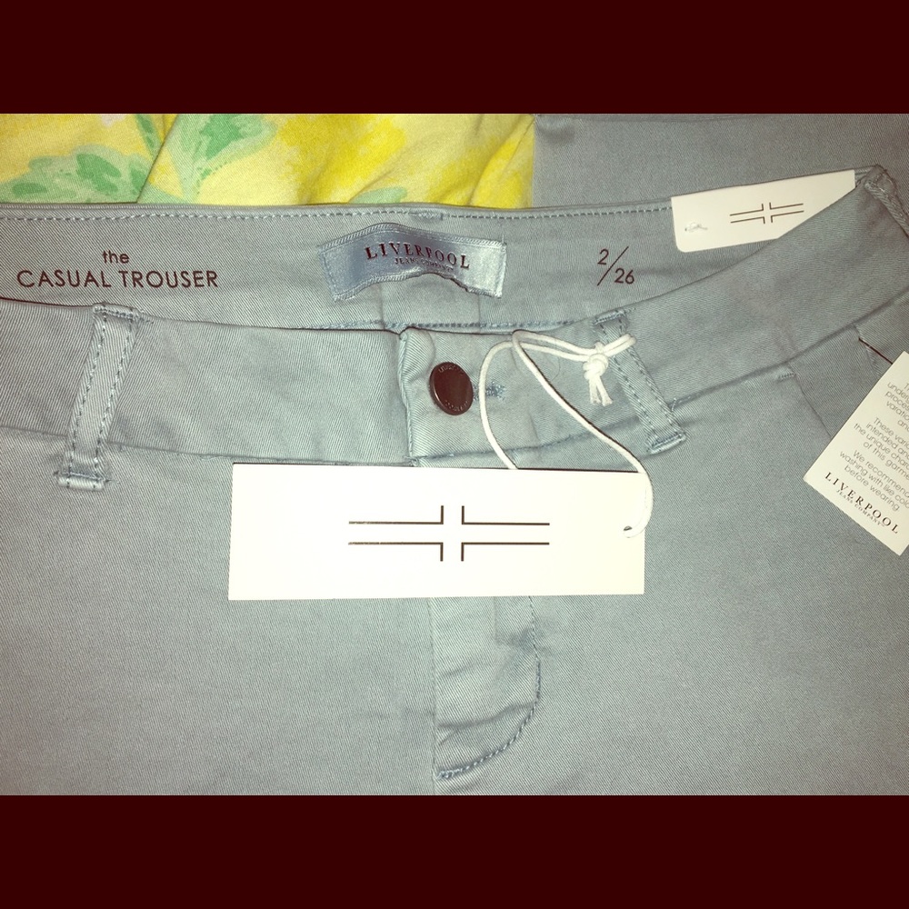 Liverpool light blue trousers